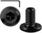 20 Pezzi Viti M5 x 12 a Testa Piatta Con Esagono Incassato - Acciaio Inox A2 V2A, Ossido Nero, Filettatura Completa - Con Chiave a Brugola