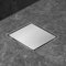iYueMps Duschrinne Quadrat 15 x 15cm Edelstahl Bodenablauf 2-in-1 doppelseitig, Flieseneinsatz Ablaufrinne,schnelle Entwässerung, mit Geruchsstopp und Haarfilter