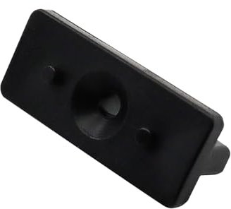 Hsthe Sea Lot de 100 pinces pour sol stratifié, pinces en T de 6 mm, attaches cachées/fixations de sol en plastique, clips de fixation de panneau, connecteurs pour parquet extérieur (vis non incluses)