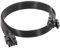 Bamyli Cable PCIE para Corsair, cable PCIE para Thermaltake, PSU de 65 cm, adaptador de 8 pines a 6+2 pines macho a macho, cable de extensión de fuente de alimentación modular, cable de extensión para