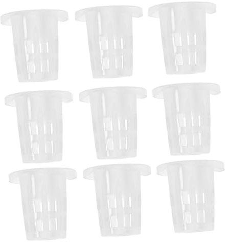 FUNOMOCYA 100pezzi Vasi Reticolati Per Contenitori Per Piante Riutilizzabili Per Giardini Terrazzi e Balconi Design Ventilato Per Radici Sane