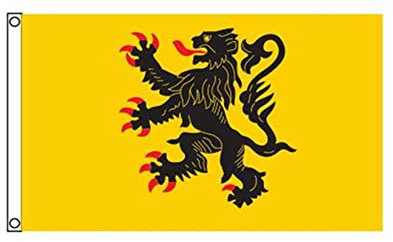 Stormflag Drapeau Nord-Pas-de-Calais 60x90cm Drapeau Flandre 2x3ft polyester 90g avec œillets et Double couture