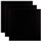 ZOFUN 3 placas de aluminio y metal negro, 300 x 300 x 1 mm, placa de aluminio negro 5052, chapa de aluminio de 1 mm, para el bricolaje industrial