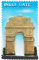 Kühlschrankmagnet, Motiv: India Gate New Delhi, Touristen-Souvenir, Kühlschrankdekoration, handbemalt, Handwerk