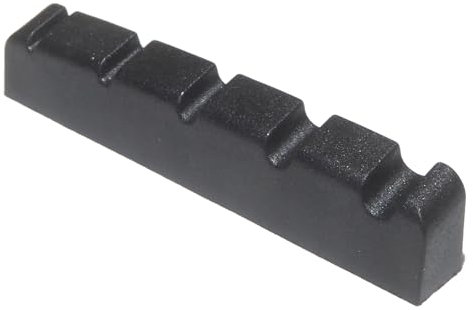 Bass guitar nut 5 string 47mm x 6mm black graphite compound