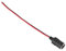 Eysaure Auto Ladegeraet Strom Zigarettenanzuender Buchse Schwarz mit 26cm Kabel
