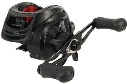 SPRO Power Catcher Caster BC Baitcasterrolle – Baitcasterrolle fürs Angeln auf Raubfisch – Linkshänder Rolle – mit 5+1 BB-Kugellagern – Gear Ration 6.3:1