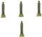 Alipis 4 Stück Schiefer Turm Von Pisa Modell Architektonisch Turmdekor Gebäude Turmstatue-Souvenir Italien Dekorationen Dekoratives Architekturmodell Turmskulptur Zinklegierung Coffee