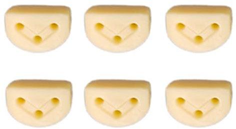 6 x klassische Gitarrenrollen, Saitenbäume, Gitarrensaiten, Stegperlen, Nylon-Saitenhalter für Akustikgitarre