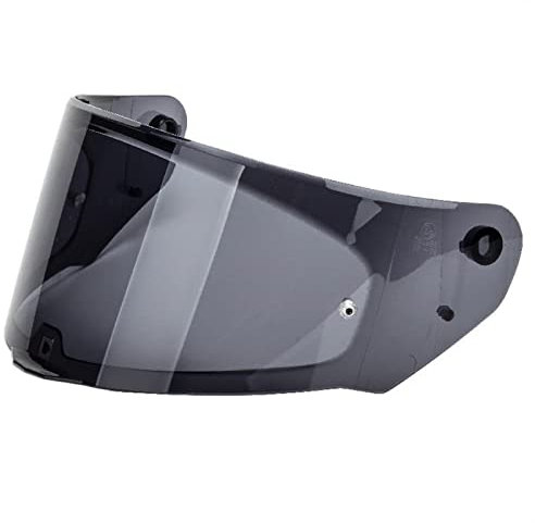 Motociclo Visiera for casco, visiera for casco compatibile con FF328 Visiera for casco adatta compatibile con caschi Ls-2 Ff320 Ff353 Ff800 Modello lente Visera De Ca-SCO (visiera fumé)(Smoke Shield)