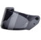 Motociclo Visiera for casco, visiera for casco compatibile con FF328 Visiera for casco adatta compatibile con caschi Ls-2 Ff320 Ff353 Ff800 Modello lente Visera De Ca-SCO (visiera fumé)(Smoke Shield)
