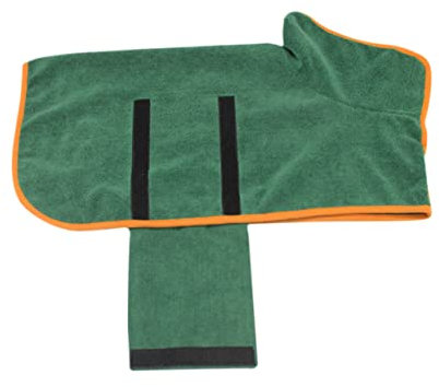 Yardwe Perros con Capucha Toalla Absorbente para Mascotas Ropa De Cálida para XS