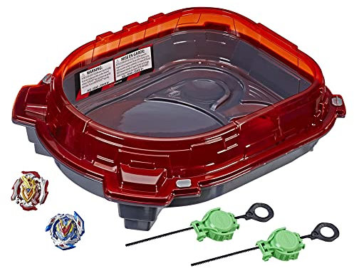 Beyblade Hasbro Burst Turbo Slingshock Rail Rush Battle Bey Stadium Set