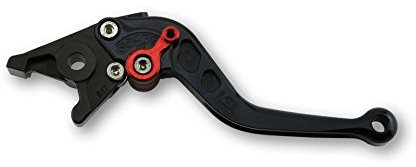 LSL Bremshebel Classic R48R, schwarz/rot, kurz (Black)