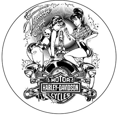 Adesivi Vintage Harley Davidson