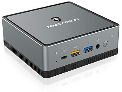 Mini PC, AMD Ryzen 5 3550H Prozessor 16 GB DDR4 / 256GB SSD Mini Desktop Computer mit Windows 10 pro, HDMI- DP und USB-C Anschluss, BT 5.1, USB 3.1 * 4