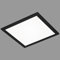 Briloner Leuchten - LED Panel, LED Deckenleuchte, Deckenlampe, Deckenstrahler, 12 Watt, 1.300 Lumen, 4.000 Kelvin, Weiß-Schwarz, 295x295x55mm (LxBxH), 7191-015