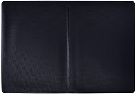 orgaexpert EC Kartenhülle Mappe für 6 Karten Ausweisetui Visitenkartenetui Mäppchen Schutzhülle (Schwarz)