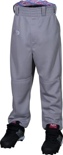 Rawlings Unisex-Kinder Remix | T-Ball & Youth | Baseball Game/Practice Pants | Multiple Colors Softball-Hose für Jugendliche, grau/pink, Small