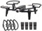 4 STÜCKE Propellerschutz + Verlängerungsfahrwerkbeine für Parrot Anafi Segelflieger Modell (black, One Size)