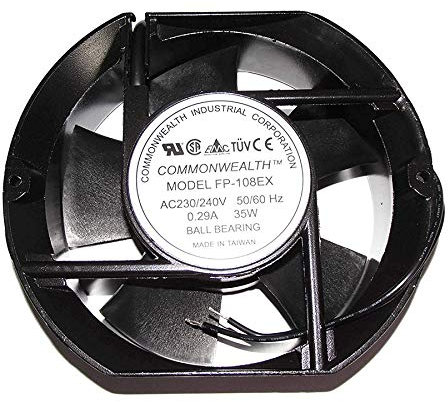 New cooler Fan for FP-108EX 50/60Hz 17cm 230/240V 0.29A 35W 2Wire ac Fan