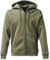 Baddery Jägerjacke Herren - Fuchs - Jagdjacke Männer - Geschenk für Jäger - Kleidung Jagd Zubehör (BY012 Zip-Hoodie Oliv XL)