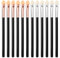 Sibba Lot de 12 Pinceaux de Maquillage En Éponge pour Fard À Paupières Applicateur pour Les Yeux Réutilisable Outil de Maquillage pour Les Yeux Multifonctionnel Beauté Des Lèvres Ombre À