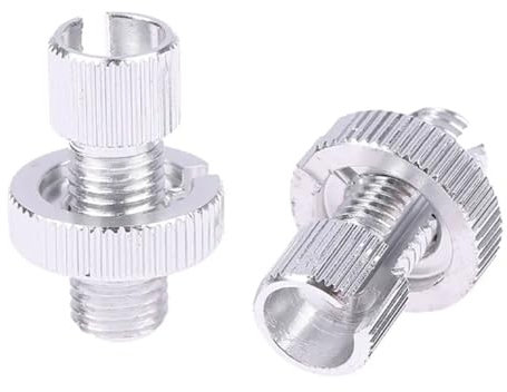 HEAIYB 1 Paar M10 Universal Motorrad Schraube Aluminium Bremse Kupplung Gaszug Einsteller