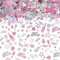 AIVEKE Konfetti 80 Geburtstag Deko - Glitzer Rosegold Happy Birthday Konfetti Partydekoration Geburtstag Streudeko Geburtstag Deko Tischdeko Geburtstagskonfetti