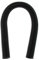 NeaxgeandX Tubo flessibile pieghevole per asciugacapelli Pet Grooming Asciugacapelli, Nero, M 38mm