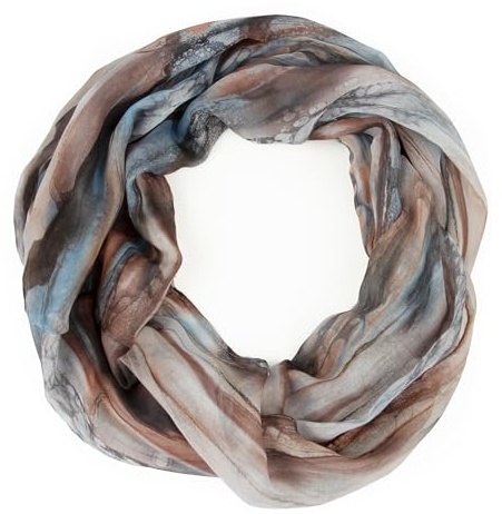 Glamexx24 Loop Schlauchschal für Damen, Farbverlauf Sommer Loop Rundschal Leichter Verlauf Regenbogen Sommerlicher Schal