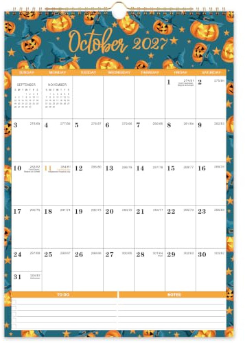 Calendar 2026-2027 - 2026-2027 Wall Calendar, Jul 2026 - Dec 2027, Large Wall Calendar 2026-2027, 12 x 17, 18 Months Calendar 26-27 Large with Hook, Perfect for Organizing - 12 Different Themes