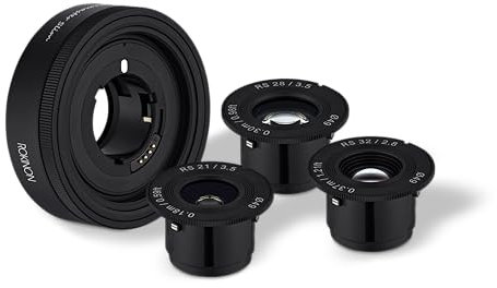 Rokinon Remaster Slim AF Modular Wide Angle 3 Lens System for Sony FE, 21mm F3.5 + 28mm F3.5 + 32mm F2.8
