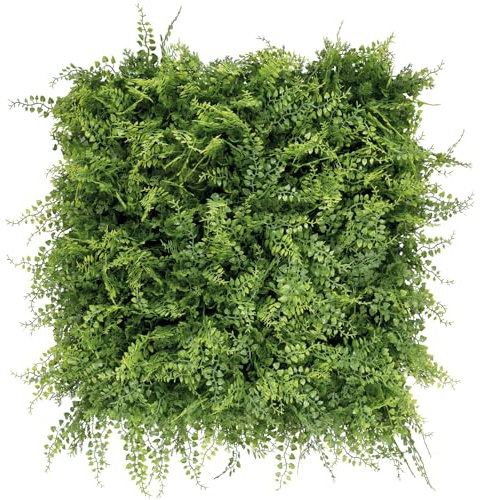 BONERVA | Jardín Vertical Artificial Selvático | Pack 4 Piezas 50x50cm (1m²)| Planta Artificial Decorativa para hogar, Oficina, Hotel, Restaurante, etc | MAL1226