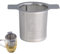 Filtre À Thé, Filtre À Thé En Maille Fine En Acier Inoxydable Avec Double Poignée, Maille Fine Extra, Pour Théières, Mugs, Tasses Et Bouteilles, Pour Infuser Du Thé Et Du Café En Vrac Trempé