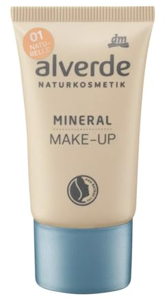 alverde NATURKOSMETIK Mineral Make-Up 01 Naturelle, 30 ml