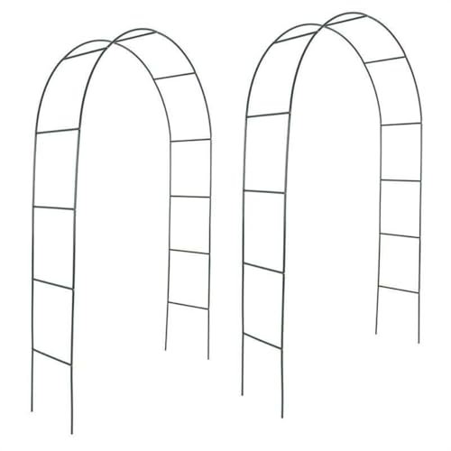 Rosenbogen Rankbogen Torbogen 2er Set Metall Rankhilfe Kletterhilfe Rankgestell