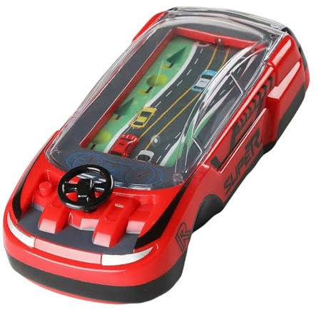 Dtaigou Rennwagenspielkonsole, Handheld Racing Car Game,Rennwagen Breakthrough Adventure Game Machine | Zwei -Spieler -, Interactive Family Play Vehicle, Fahrssimulator für Mädchen