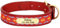 Tribal Personalisierte Hundehalsbänder aus Leder, Ethno-Stickerei, handgefertigte Haustierhalsbänder, ID-Tag for kleine, mittelgroße und große Hunde, Mops(5,XL)