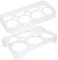 GANAZONO 2 Hueveras Para Refrigerador Hueveras Para El Hogar Bandejas Para Refrigerador Hueveras Organizador De Huevos Pp Transparente