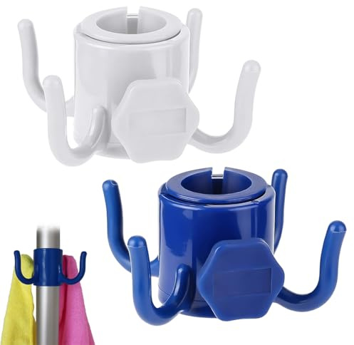2 pezzi Gancio per ombrellone, ganci per ombrelloni estivi a 3 denti organizzazione spiaggia organizer borse colore casuale Asciugamani/Cappelli/Vestiti/Fotocamera/Occhiali da Sole/Borse-Durevole