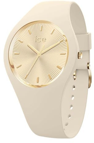 ICE-WATCH - ICE Champagne Almond Skin - Women's Watch with Silicon Strap - 025351 (Medium)