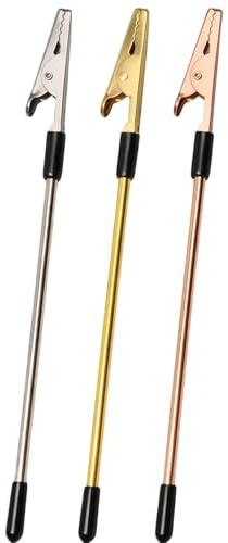 3Pcs Bracelet Fastener Helper Tool, Hand Bracelet Wearing Aid, Jewelry Clasp Assistant for One Hand Use, DIY Jewelry Helper Tool, Watch Clasp Assist Tool, Gold Silver Rose Gold