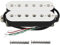 FLEOR Alnik 5 Überdrehter offener Stil Humbucker-Tonabnehmer Bridge-Tonabnehmer für E-Gitarre, weiß