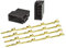 tomzz Audio 5800-125 ISO Buchse Gehäuse Montage Set Strom + Lautsprecher incl. Kontakte für Autoradio