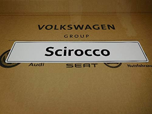VW Original Scirocco Kennzeichen (Selbstleuchtend) - 1K8071801B