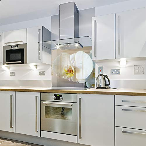 Orquídea – Cristal de cocina impreso (900 W x 800 H)