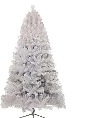 WmHeoo2077 Spritzguss Weihnachtsbaum künstlich,schwer entflammbarer Tannenbaum,Weiß fallender Schnee Weihnachtsbaum, das Einkaufszentrum schmückt den Weihnachtsbaum-White_210CM