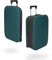 Rollink Vega II Reisekoffer, Trolley - Das Original mit innovativer Falttechnologie (Patent Pending) (Deep Lagon, Cabin S - 55x40x23cm)
