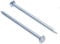 Clous Pour Bois à Tête Ronde Plate (Lot de 50) Galvanisés Pour le Bricolage et l'artisanat, la Décoration Intérieure, le Travail du Bois et les Meubles Taille : Longueur 90 mm Diamètre du clou 3.5 mm